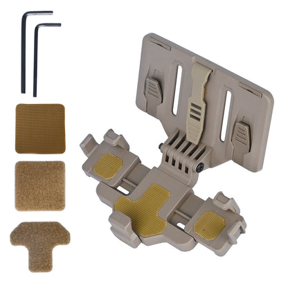 SINAIRSOFT Tactical Folded Vest Front Molle Navigation Board Holder