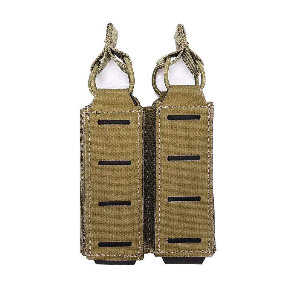 حقيبة مجلة مسدس 9 ملم مزدوجة تكتيكية من SINAIRSOFT Molle