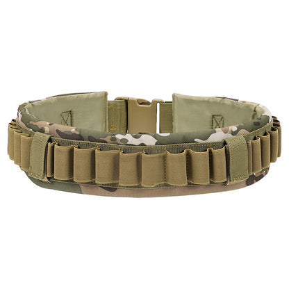 SINAIRSOFT Tactical 12/20GA Caliber Belt Outdoor Adjustable Soft Waterproof Nylon Belt
