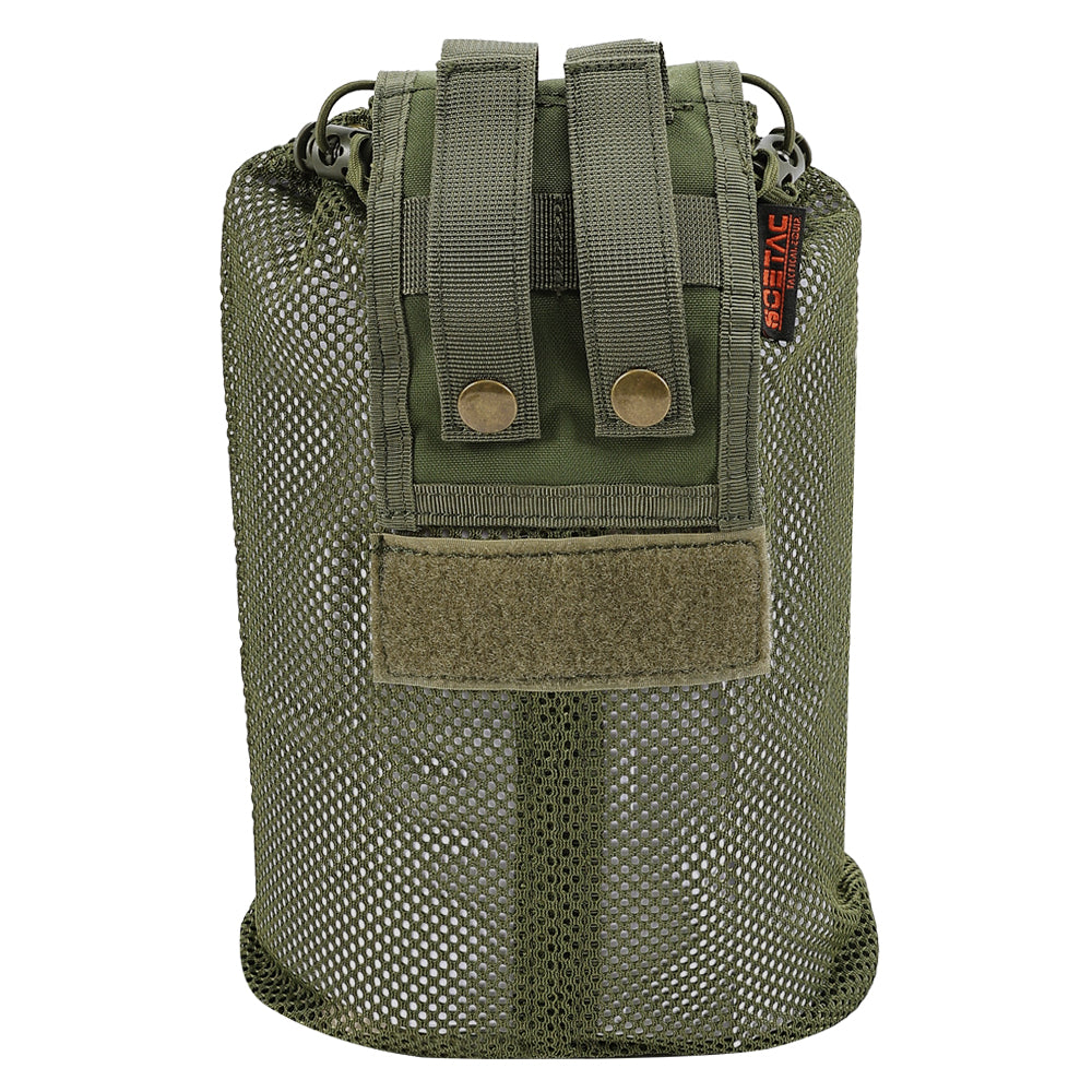 حقيبة مجلات قابلة للطي من SINAIRSOFT التكتيكية الشبكية لإسقاط المجلات وإعادة تدويرها بنظام MOLLE