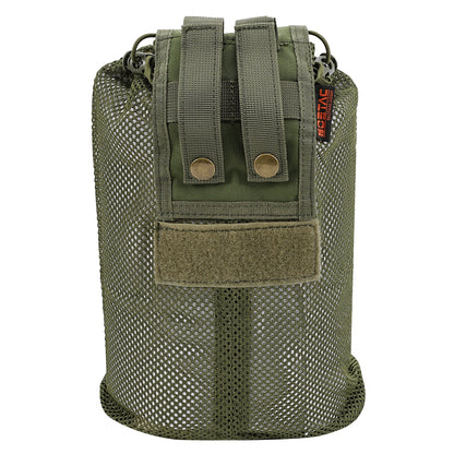 SINAIRSOFT Tactical Mesh Mag Drop Pouch Recycling MOLLE Foldable Magazine bag