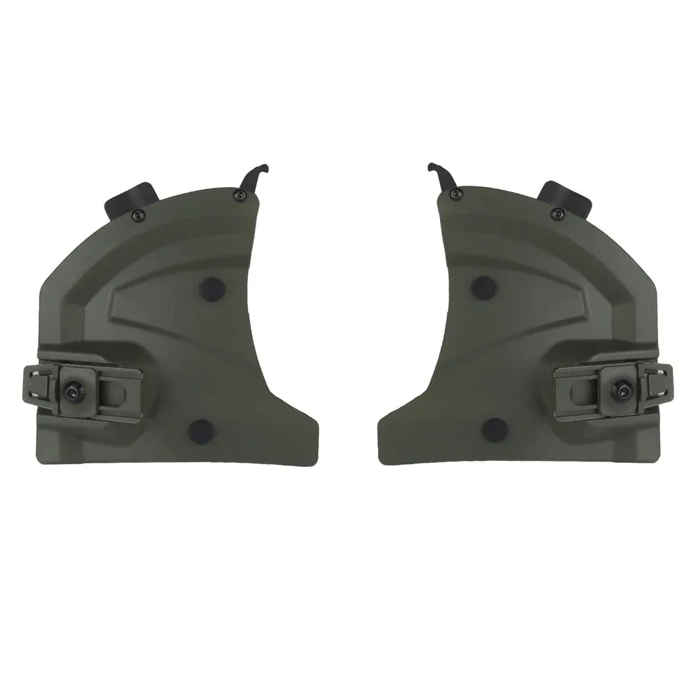 ملحقات غطاء الأذن الواقي لسماعة الرأس والسكك الحديدية التوجيهية للجانب 3.0 من خوذة SINAIRSOFT التكتيكية