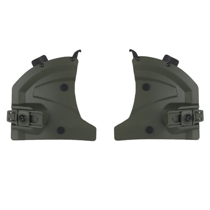 SINAIRSOFT Tactical Helmet 3.0 Guide Rail Side Ear Cover Protection Earmuffs Accessories