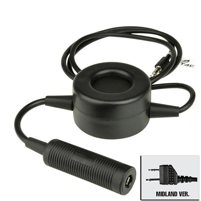 SINAIRSOFT Z Tactical Z114 Headset Comtac PTT Cable Plug Adapter