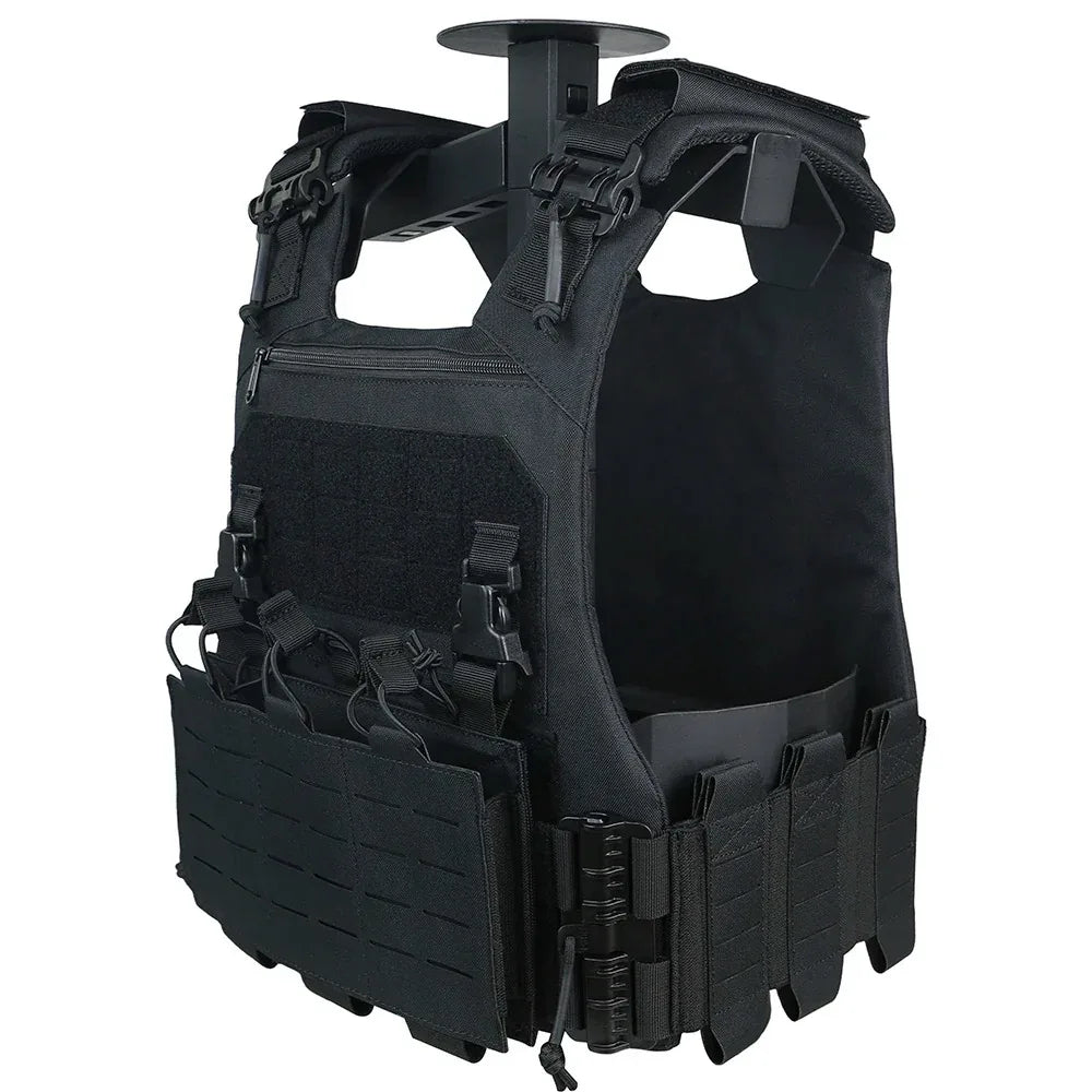 SINAIRSOFT VCU سترة تكتيكية خفيفة الوزن حامل ليزر مع حقيبة مجلات 556 762