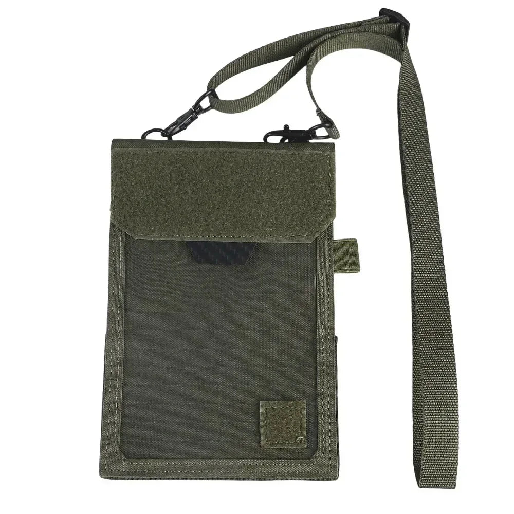 SINAIRSOFT Tactical ID Card Holder Hook & Loop Patch Badge Credit Bag Neck Lanyard Key Ring