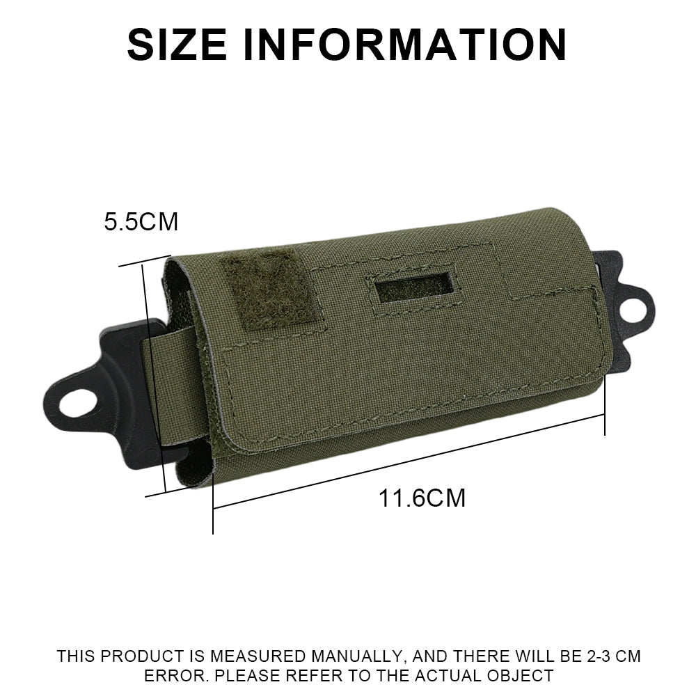 SINAIRSOFT Tactical Counter Weight Balance Pouch FAST Helmet Hunting Duty Pouch Bag