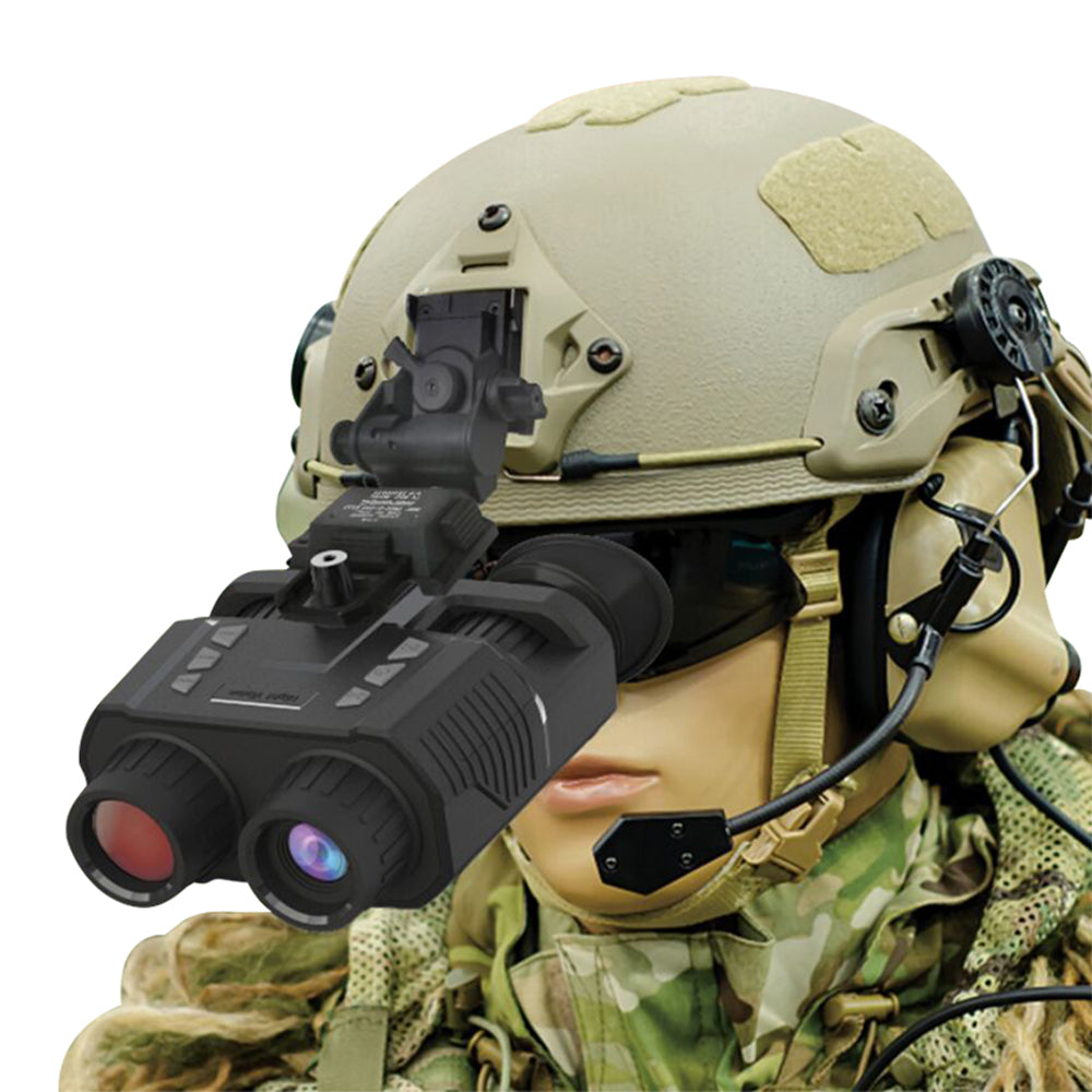SINAIRSOFT Night-Vision Goggles Telescope Helmet Binoculars 3M 1080P Sensor Video/Audio
