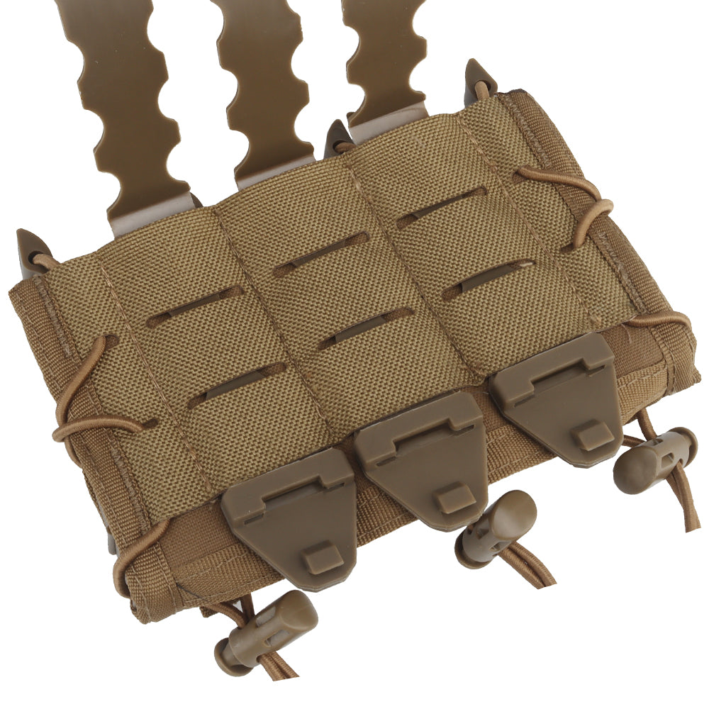 SINAIRSOFT Tactical Triple 9mm Magazine Pouch
