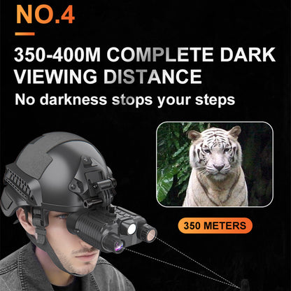 SINAIRSOFT New 4K UHD Helmet Mounted Night Vision Binoculars 36MP Head Mounted