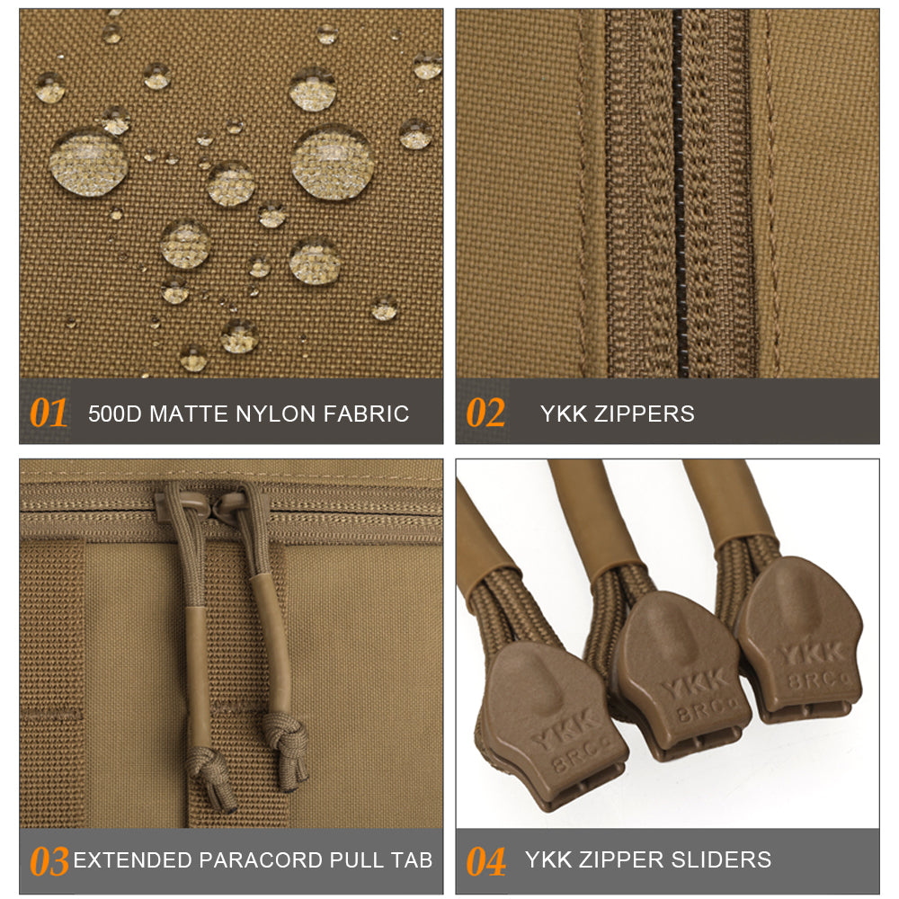 حقيبة SINAIRSOFT التكتيكية من طراز Vanguard: نظام MOLLE مقطوع بالليزر 500D