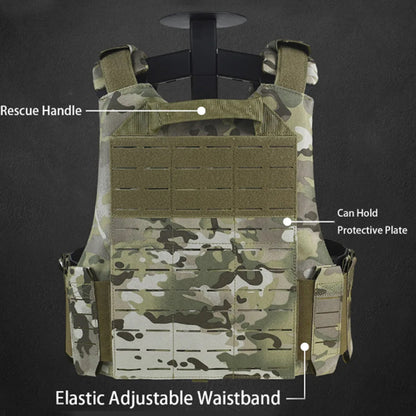 SINAIRSOFT VCU Tactical Vest Lightweight Laser Carrier With 556 762 Magazine Pouch