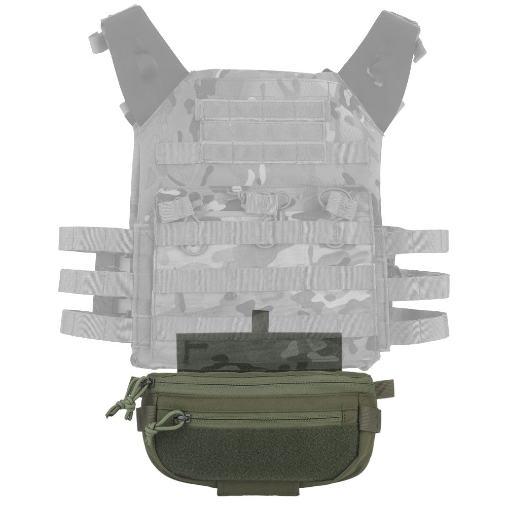 SINAIRSOFT Tactical Drop Pouch Dual Purpose Best Waist Pack Utility Bag for Chest Rig Vest
