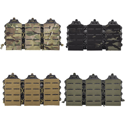 SINAIRSOFT Tactical Molle Triple Mag Magazine Pouch 5.56/7.62mm