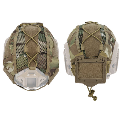 SINAIRSOFT Tactical Helmet Cover For FAST Helmet NVG Battery Pouch
