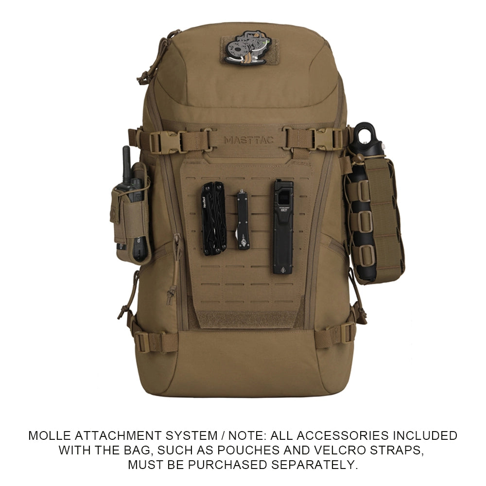 حقيبة ظهر هجومية SINAIRSOFT بقص ليزر MOLLE مقاس 17 بوصة للاستخدام اليومي