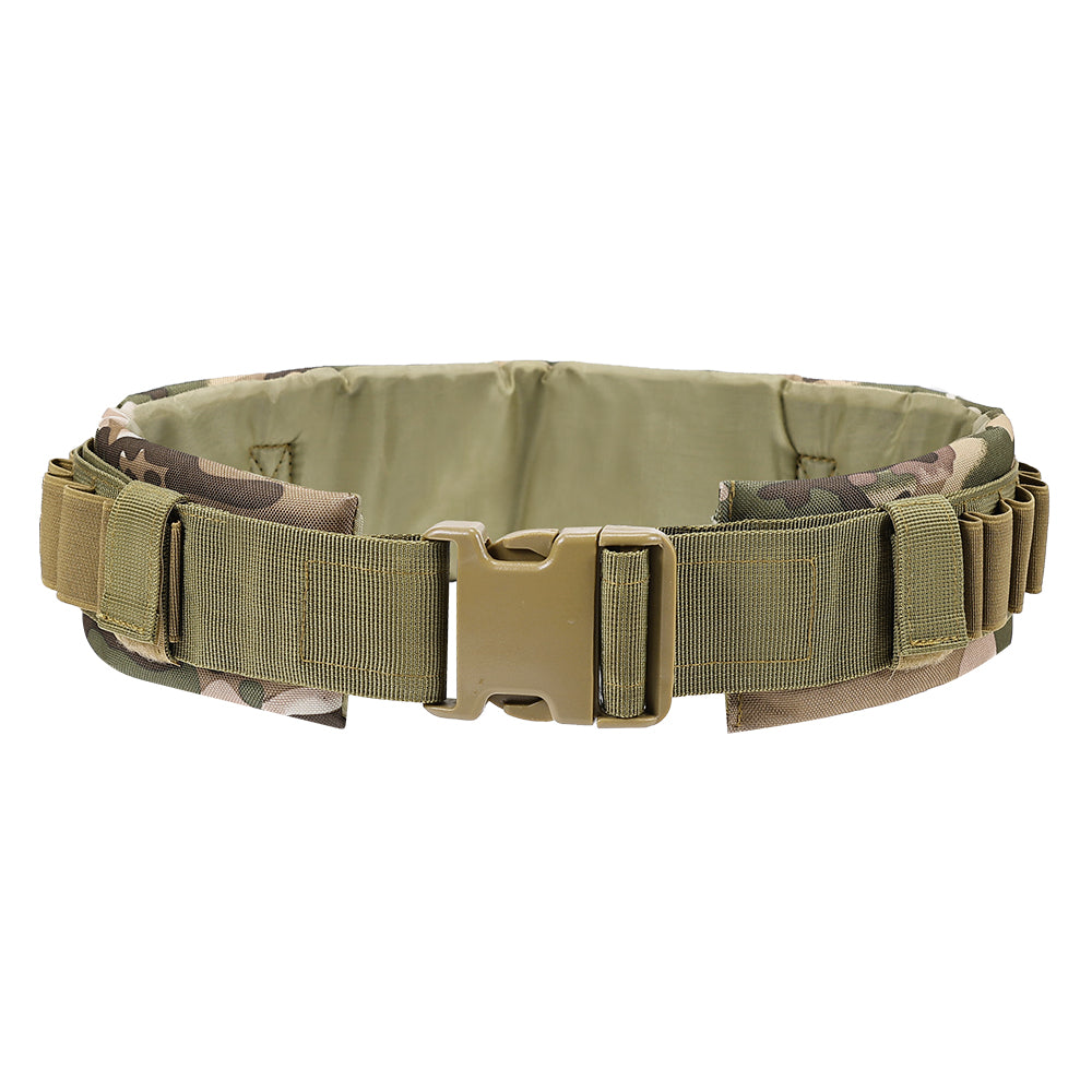 SINAIRSOFT Tactical 12/20GA Caliber Belt Outdoor Adjustable Soft Waterproof Nylon Belt