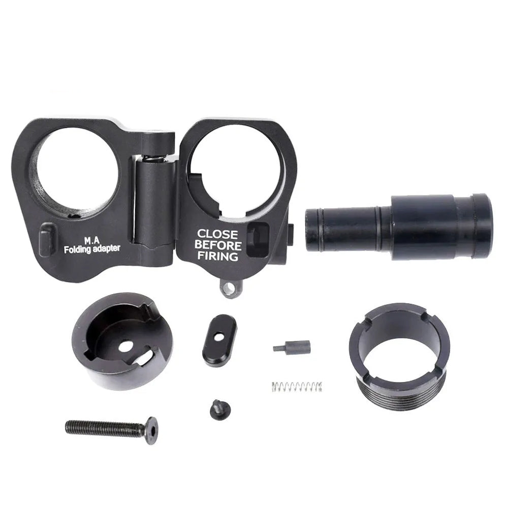 SINAIRSOFT Tactical AR Black Folding Stock Adapter