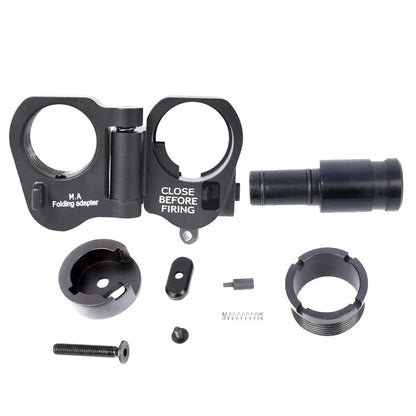 SINAIRSOFT Tactical AR Black Folding Stock Adapter
