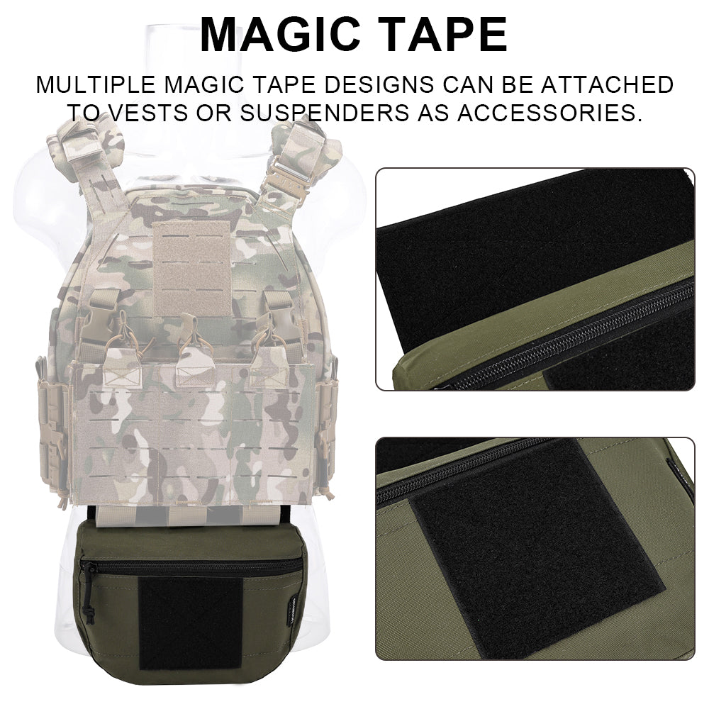 SINAIRSOFT Tactical Storage Bag Vest Armor Carrier Chest Hanging