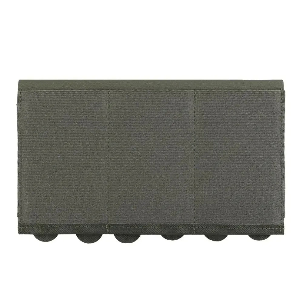 SINAIRSOFT Tactical Molle Triple Open 5.56 7.62 Magazine Pouch Elastic Mag Holder