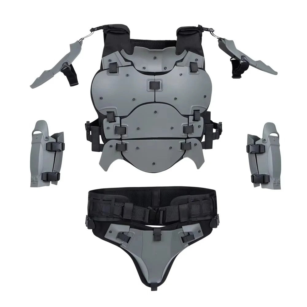SINAIRSOFT Tactical Armor Suit Adjustable Tactical Molle Chest Protector Vest