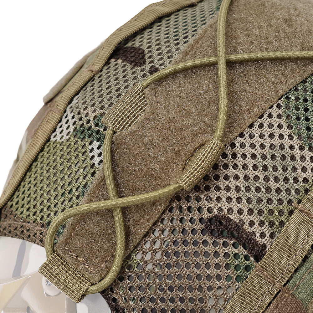 SINAIRSOFT Tactical Helmet Cover For FAST Helmet NVG Battery Pouch