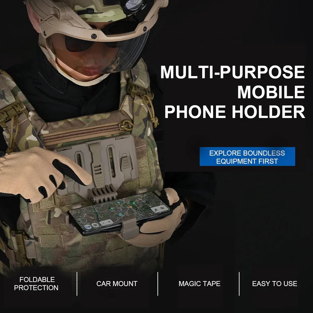 حامل لوحة ملاحة أمامية من Molle لسترة تكتيكية قابلة للطي من SINAIRSOFT