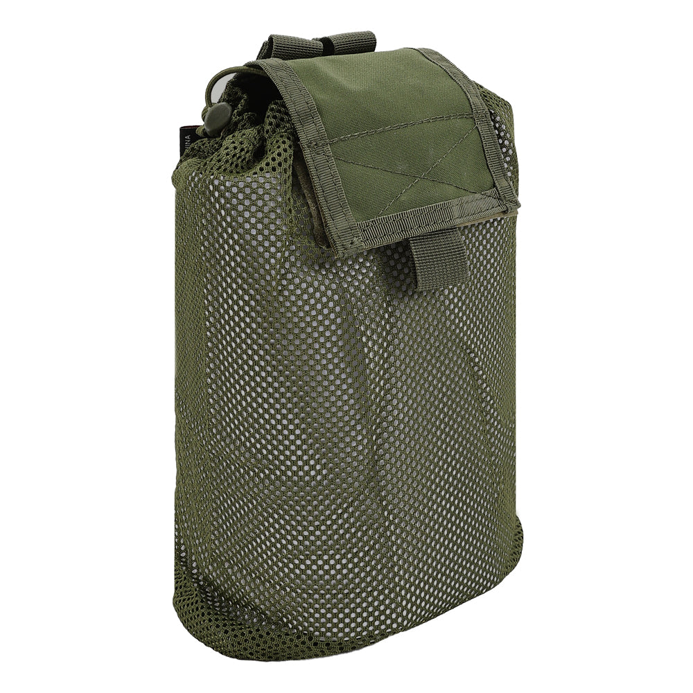 حقيبة مجلات قابلة للطي من SINAIRSOFT التكتيكية الشبكية لإسقاط المجلات وإعادة تدويرها بنظام MOLLE