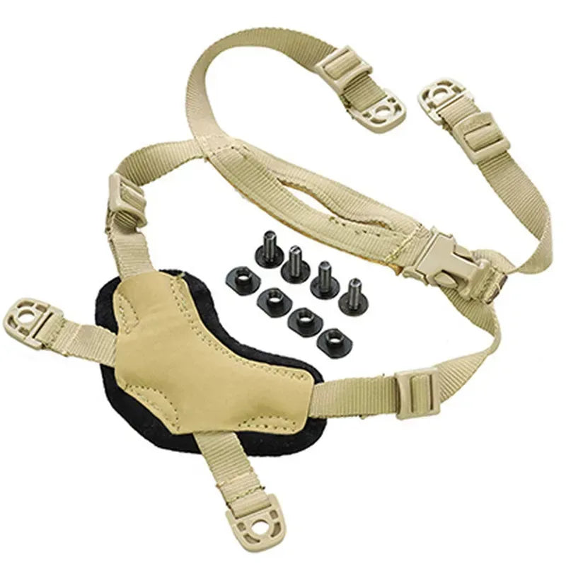 حزام تعليق الخوذة التكتيكية قابل للتعديل SINAIRSOFT Tactical Helmet General Suspension X-Nape
