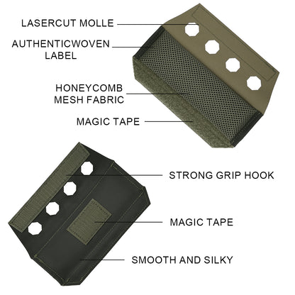 SINAIRSOFT Tactical Vest Shoulder Pads Airsoft For FCSK FCPC LV119 Vest Plate Carrier