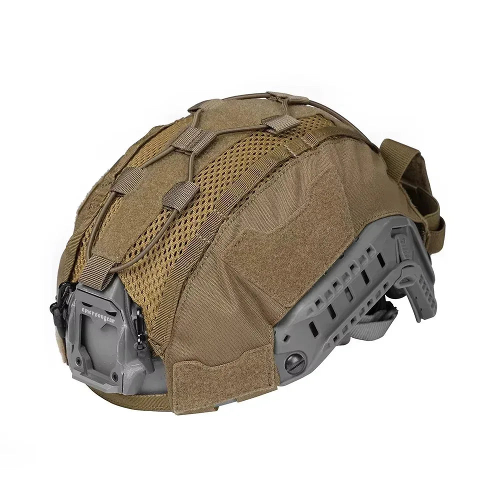 غطاء خوذة EMERSONGEAR التكتيكية فائق القص من الجيل الثاني SF، قماش مموه للخوذة