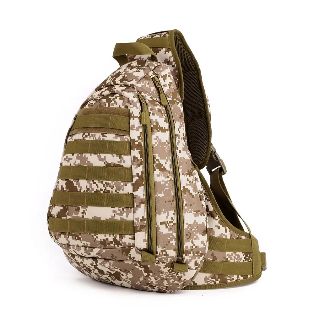 SINAIRSOFT Tactical Backpack 14 Inches Laptop Chest Bag Shoulder Bags