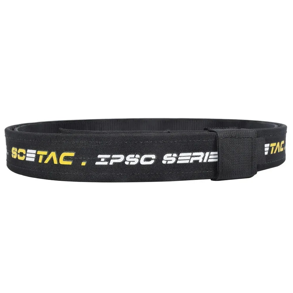 حزام الرماية SINAIRSOFT IPSC بطبقتين حزام قتالي تكتيكي لمسدس الأيرسوفت