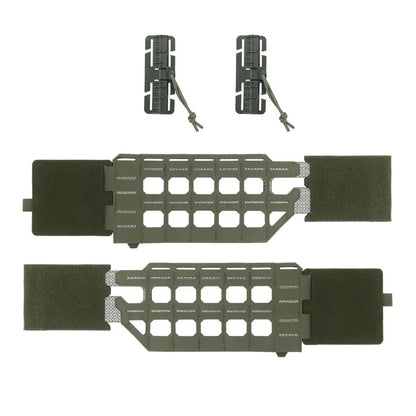 SINAIRSOFT Taktika KZ Plata Portaĵujo Ŝultrobendo MOLLE Zono Fleksebla Stilo K19 KZ Vestaĵo Plataĵo
