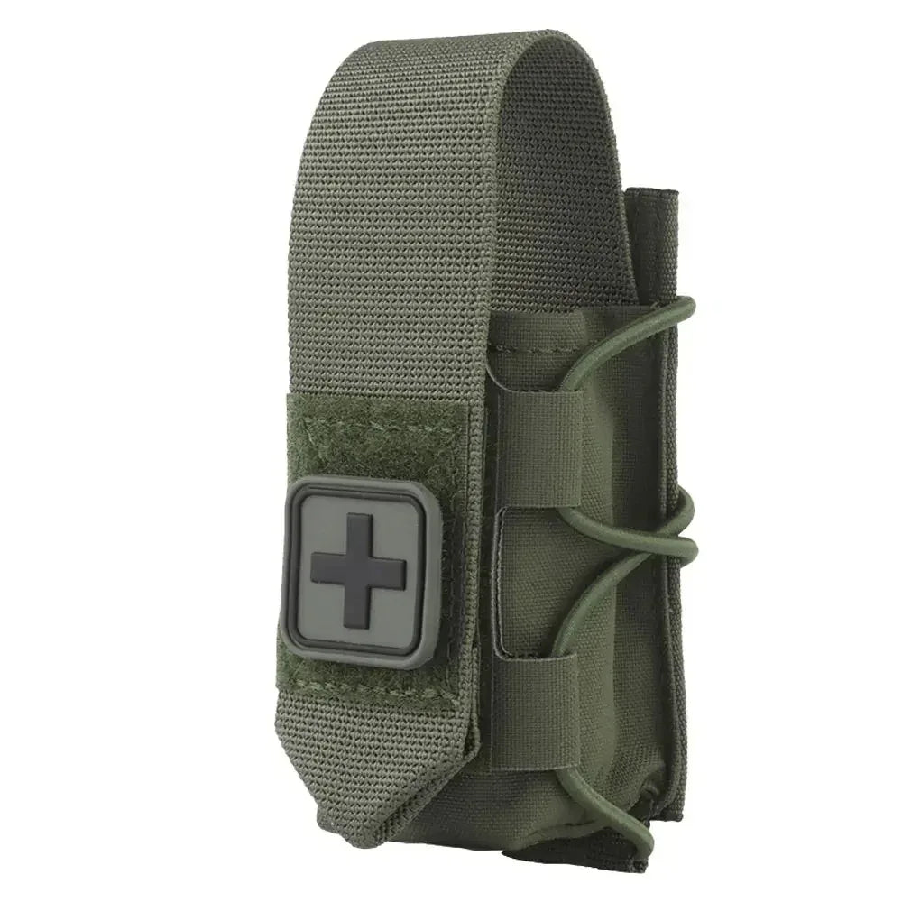 SINAIRSOFT Tactical Molle Holder Universal TQ Pouch Trauma Mag Quick Deploy Bag