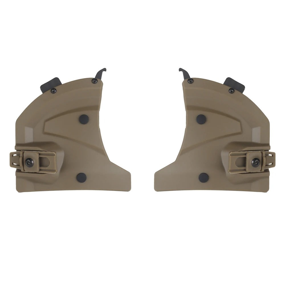 SINAIRSOFT Tactical Helmet 3.0 Guide Rail Side Ear Cover Protection Earmuffs Accessories