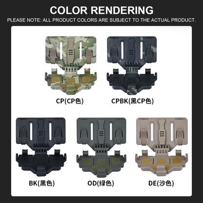 SINAIRSOFT Tactical Folded Vest Front Molle Navigation Board Holder