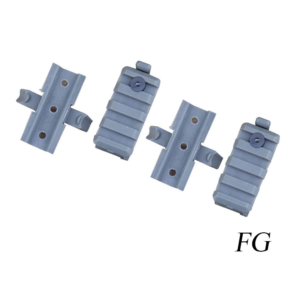 Tactical Helmet Plastic Mount Set Wing-Loc Rail Adapter&Picatinny Rail Mount for FAST Helmet Airsoft Rack