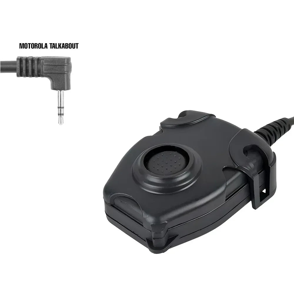 محول سماعة رأس SINAIRSOFT Z Tactical PTT Push To Talk Z112