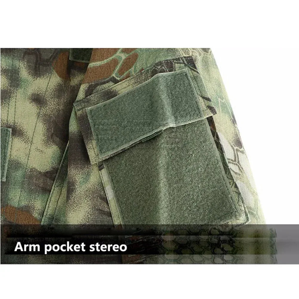 زي قتالي تكتيكي من SINAIRSOFT للرجال، بدلة ملابس صيد، قميص وبنطال