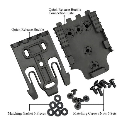 SINAIRSOFT Tactical Quick Release Locking System Kit Holster Adapter QLS Jagd Paintball