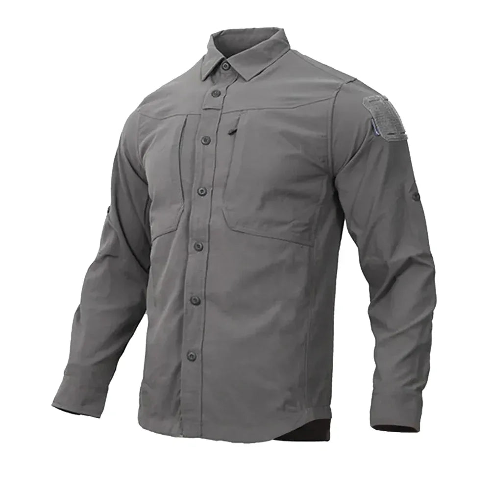 قميص EMERSONGEAR التكتيكي للرجال بتهوية مسامي سريع الجفاف ومتعدد الجيوب