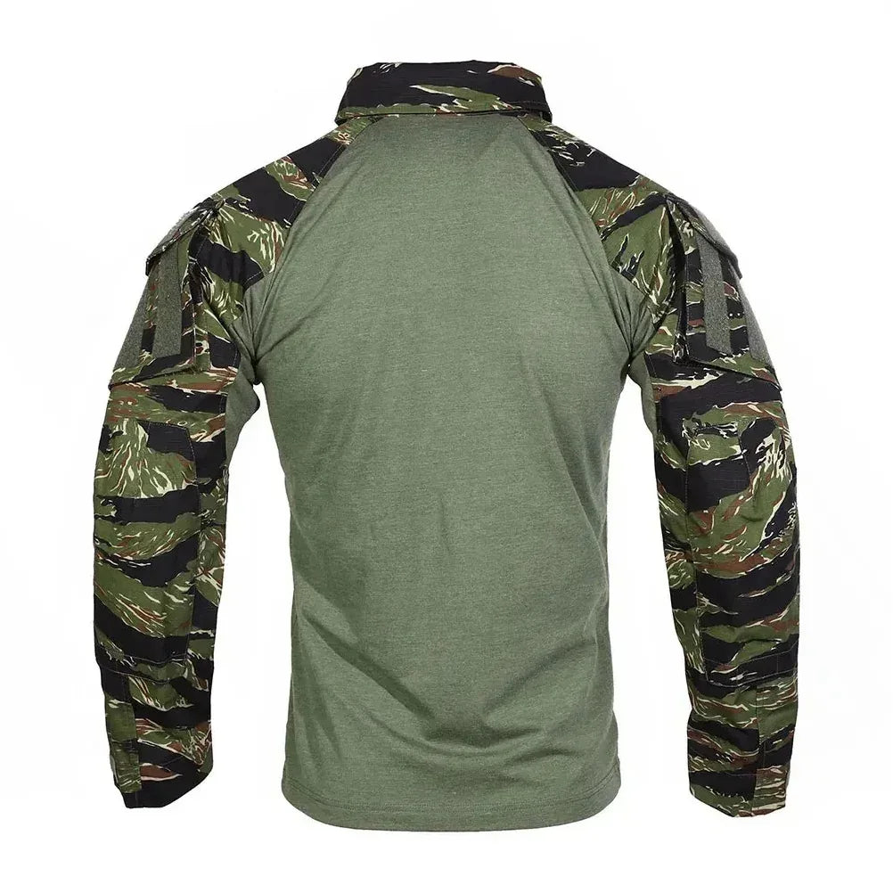 EMERSONGEAR Tactical E3 Combat Suit Shirt Pants With Knee Pads TS