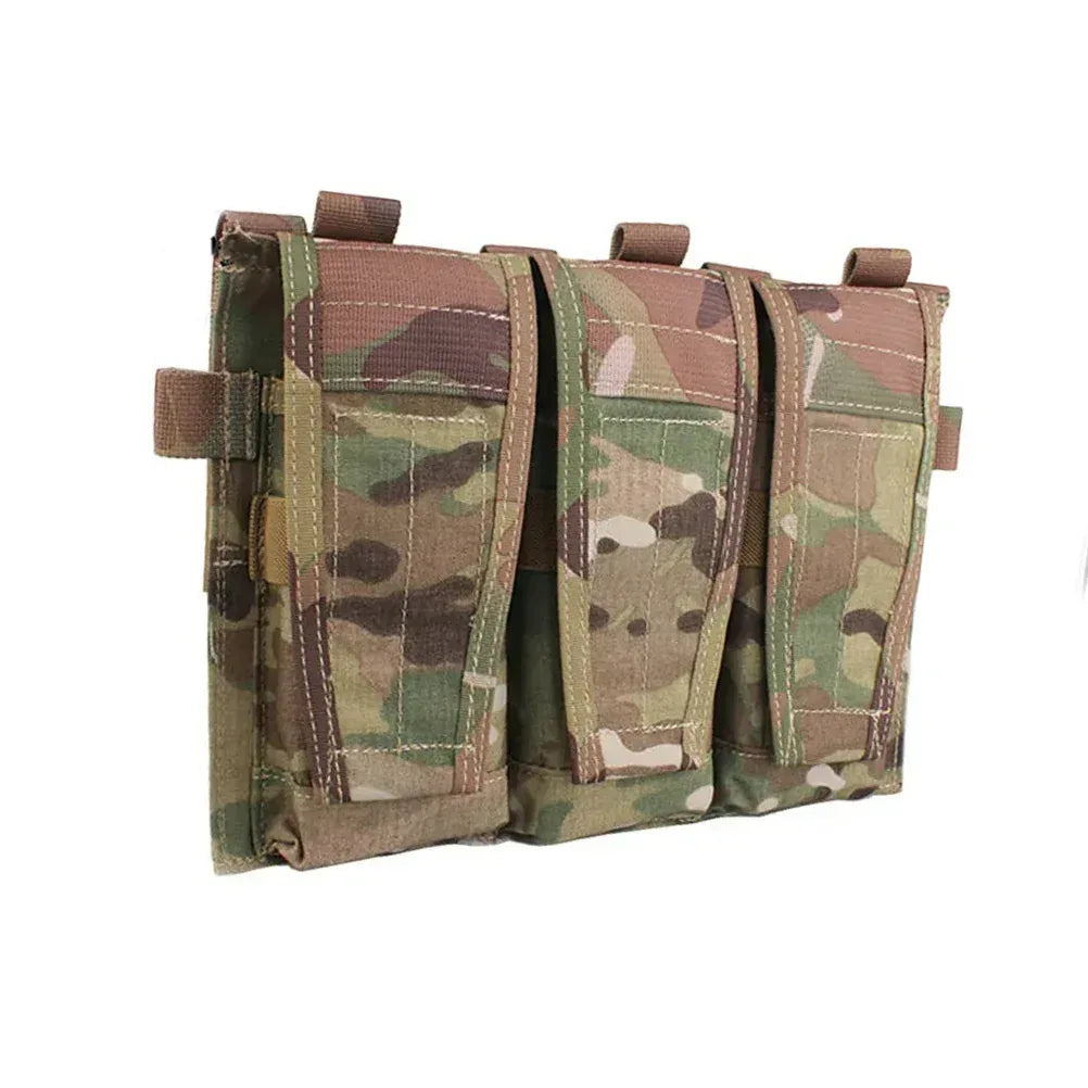 جراب مجلات EMERSONGEAR الثلاثي 5.56 Molle Mag Holder