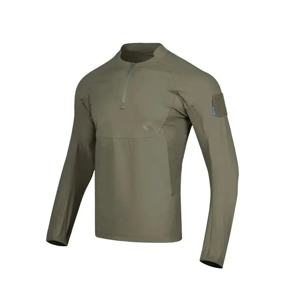 تي شيرت بولو EMERSONGEAR Blue Label Hunter للحماية من الشمس UPF100+ قمصان يومية