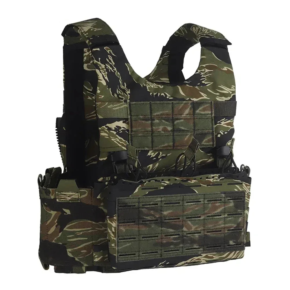 SINAIRSOFT Tactical SS Style LV119 Plate Carrier Set 2 في 1 حامل لوحة الصدر التكتيكي سريع التبديل