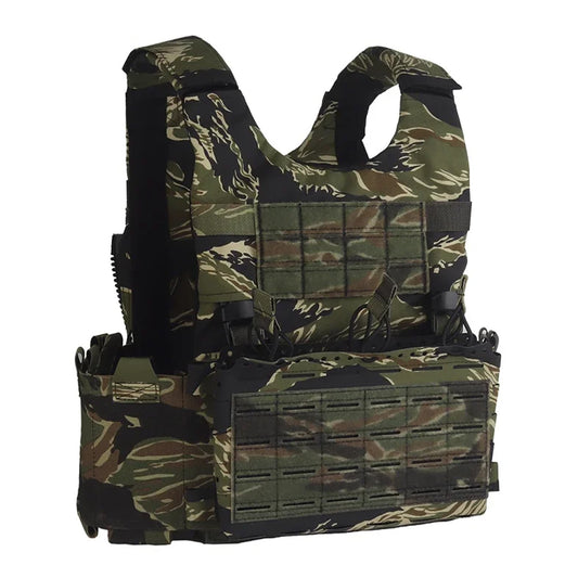 SINAIRSOFT Tactical SS Style LV119 Plate Carrier Set 2in1 Fast Switchable Chest Rig