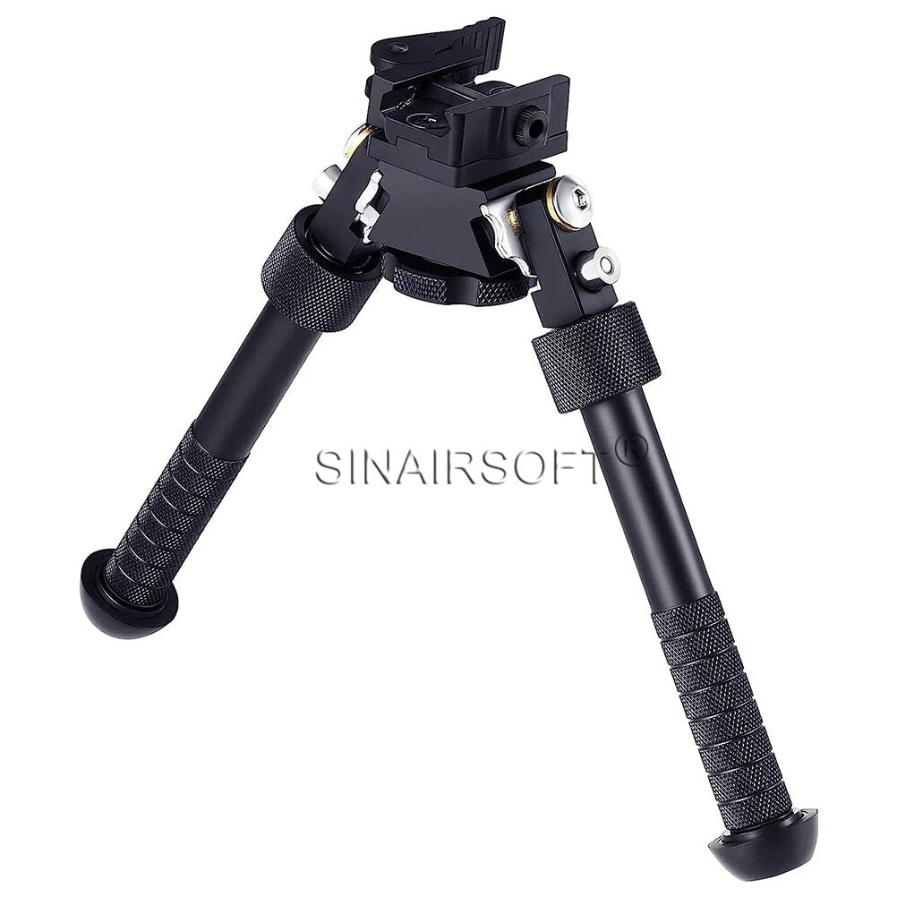 SINAIRSOFT V8 Tactical Hunting Rifle Bipod 6-9" 360° Swivel Bipod