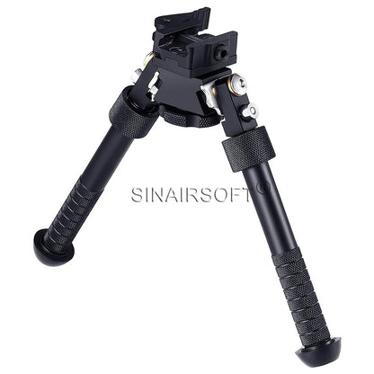 SINAIRSOFT V8 Tactical Hunting Rifle Bipod 6-9" 360° Swivel Bipod